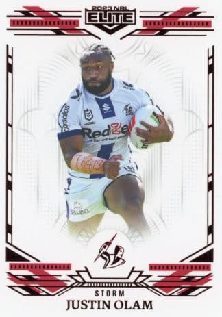2023 NRL Elite Ruby Mojo - MR071 Justin Olam Melbourne Storm