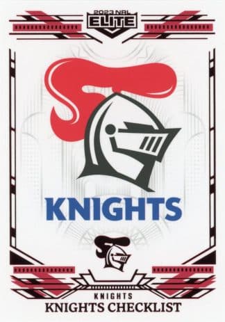 2023 NRL Elite Ruby Mojo - MR073 Newcastle Knights Checklist