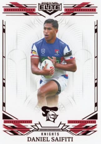 2023 NRL Elite Ruby Mojo - MR079 Daniel Saifiti Newcastle Knights