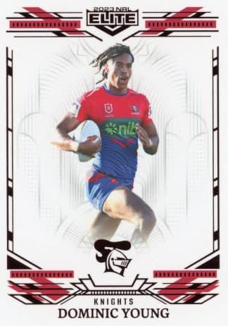 2023 NRL Elite Ruby Mojo - MR081 Dominic Young Newcastle Knights