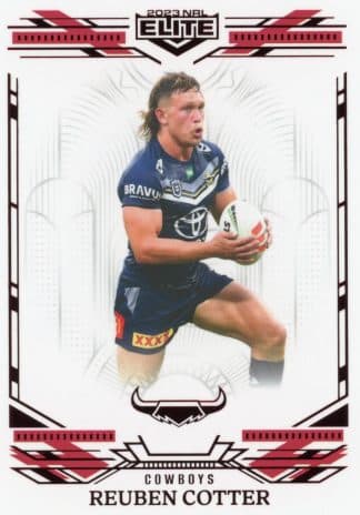 2023 NRL Elite Ruby Mojo - MR083 Reuben Cotter North Queensland Cowboys