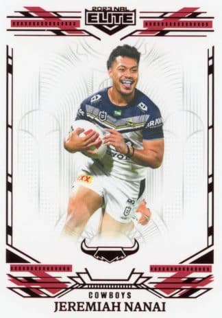2023 NRL Elite Ruby Mojo - MR087 Jeremiah Nanai North Queensland Cowboys