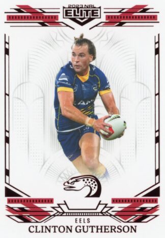 2023 NRL Elite Ruby Mojo - MR094 Clinton Gutherson Parramatta Eels