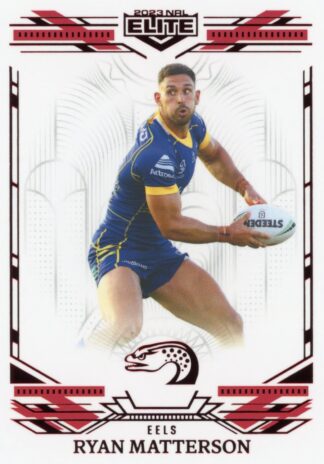 2023 NRL Elite Ruby Mojo - MR096 Ryan Matterson Parramatta Eels