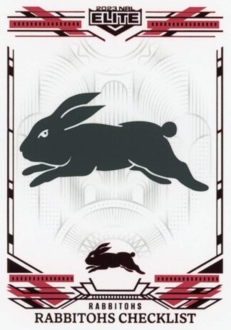 2023 NRL Elite Ruby Mojo - MR109 South Sydney Rabbitohs Checklist