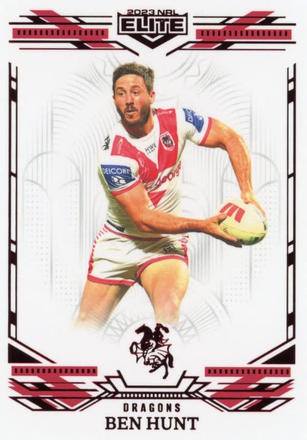 2023 NRL Elite Ruby Mojo - MR120 Ben Hunt St George Illawarra Dragons