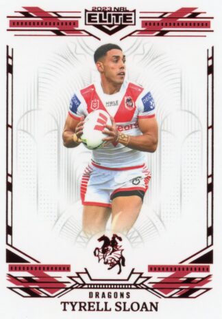 2023 NRL Elite Ruby Mojo - MR124 Tyrell Sloan St George Illawarra Dragons