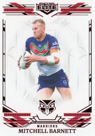 2023 NRL Elite Ruby Mojo - MR137 Mitchell Barnett Warriors