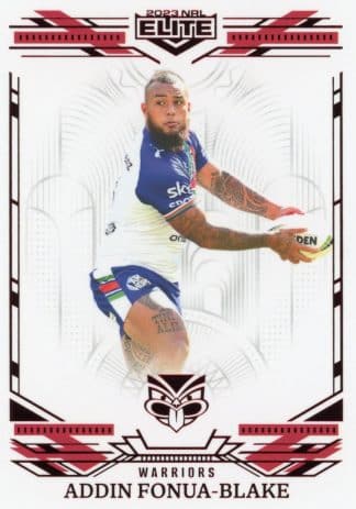 2023 NRL Elite Ruby Mojo - MR139 Addin Fonua-Blake Warriors