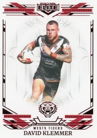 2023 NRL Elite Ruby Mojo - MR148 David Klemmer Wests Tigers