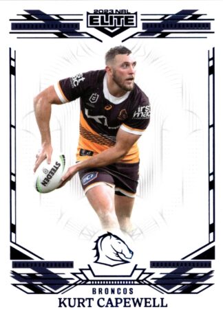 2023 NRL Elite Sapphire Mojo - MS002 Kurt Capewell Brisbane Broncos