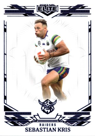 2023 NRL Elite Sapphire Mojo - MS012 Sebastian Kris Canberra Raiders
