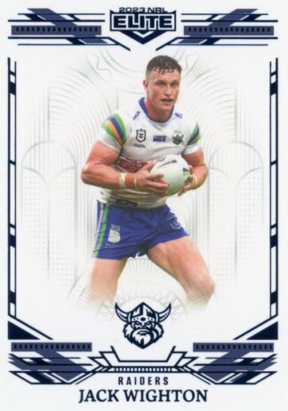 2023 NRL Elite Sapphire Mojo - MS017 Jack Wighton Canberra Raiders
