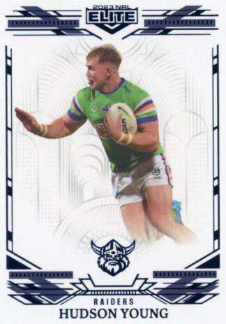 2023 NRL Elite Sapphire Mojo - MS018 Hudson Young Canberra Raiders