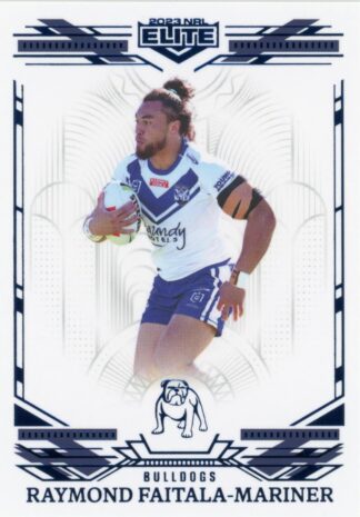 2023 NRL Elite Sapphire Mojo - MS023 Raymond Faitala-Mariner Canterbury Bulldogs