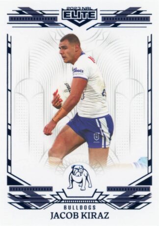 2023 NRL Elite Sapphire Mojo - MS026 Jacob Kiraz Canterbury Bulldogs