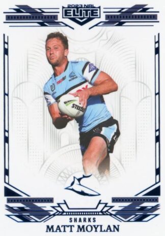 2023 NRL Elite Sapphire Mojo - MS032 Matt Moylan Cronulla Sharks