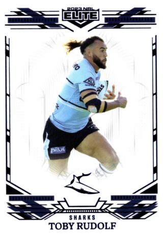 2023 NRL Elite Sapphire Mojo - MS035 Toby Rudolf Cronulla Sharks