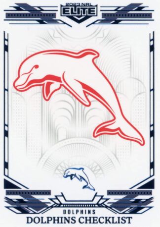 2023 NRL Elite Sapphire Mojo - MS037 Dolphins Checklist