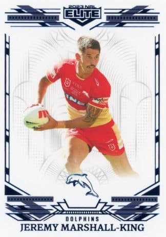 2023 NRL Elite Sapphire Mojo - MS043 Jeremy Marshall-King Dolphins