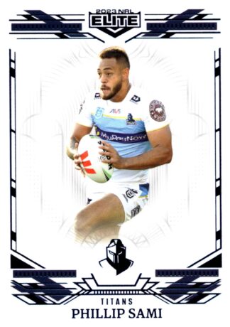 2023 NRL Elite Sapphire Mojo - MS053 Phillip Sami Gold Coast Titans