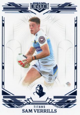 2023 NRL Elite Sapphire Mojo - MS054 Sam Verrills Gold Coast Titans