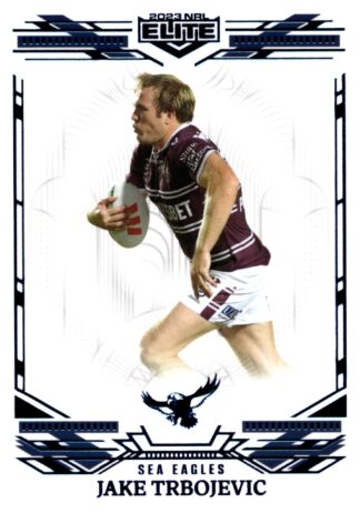 2023 NRL Elite Sapphire Mojo - MS062 Jake Trbojevic Manly Sea Eagles