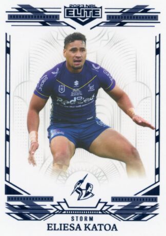 2023 NRL Elite Sapphire Mojo - MS068 Eliesa Katoa Melbourne Storm