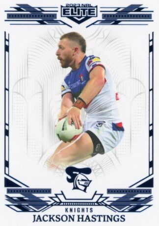 2023 NRL Elite Sapphire Mojo - MS076 Jackson Hastings Newcastle Knights