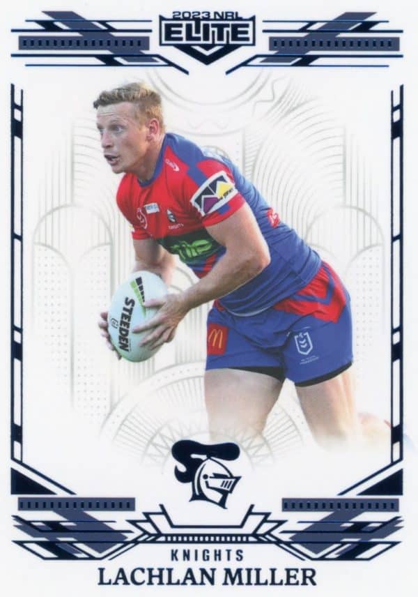 2023 NRL Elite Sapphire Mojo - MS077 Lachlan Miller Newcastle Knights