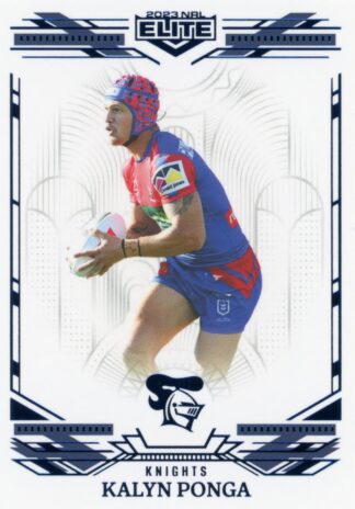 2023 NRL Elite Sapphire Mojo - MS078 Kalyn Ponga Newcastle Knights
