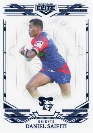 2023 NRL Elite Sapphire Mojo - MS079 Daniel Saifiti Newcastle Knights