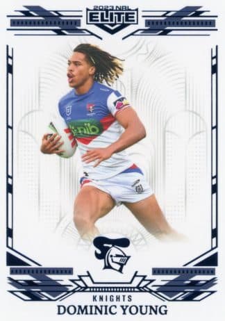 2023 NRL Elite Sapphire Mojo - MS081 Dominic Young Newcastle Knights
