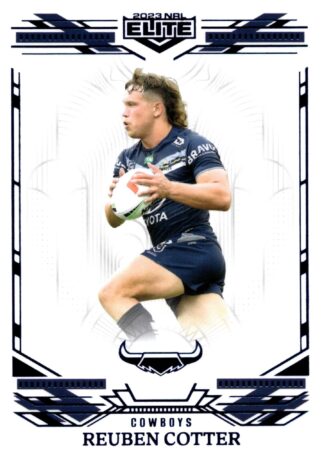 2023 NRL Elite Sapphire Mojo - MS083 Reuben Cotter North Queensland Cowboys