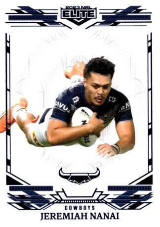 2023 NRL Elite Sapphire Mojo - MS087 Jeremiah Nanai North Queensland Cowboys