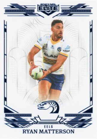 2023 NRL Elite Sapphire Mojo - MS096 Ryan Matterson Parramatta Eels