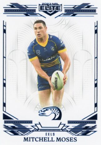 2023 NRL Elite Sapphire Mojo - MS097 Mitchell Moses Parramatta Eels