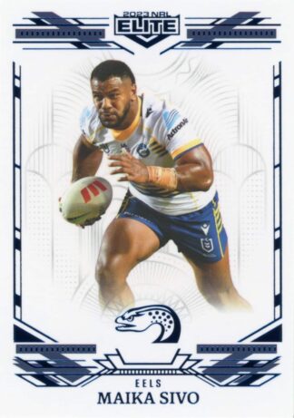 2023 NRL Elite Sapphire Mojo - MS099 Maika Sivo Parramatta Eels