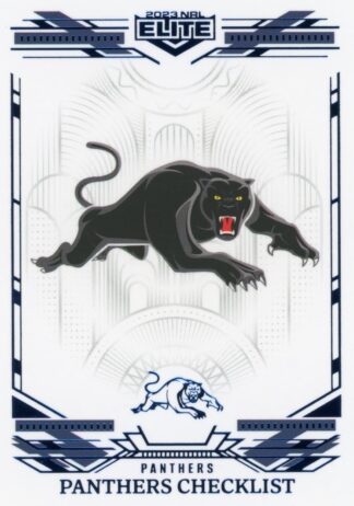 2023 NRL Elite Sapphire Mojo - MS100 Penrith Panthers Checklist