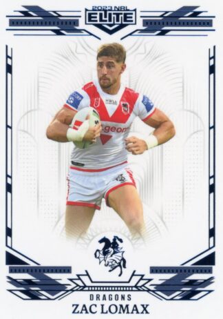 2023 NRL Elite Sapphire Mojo - MS122 Zac Lomax St George Illawarra Dragons