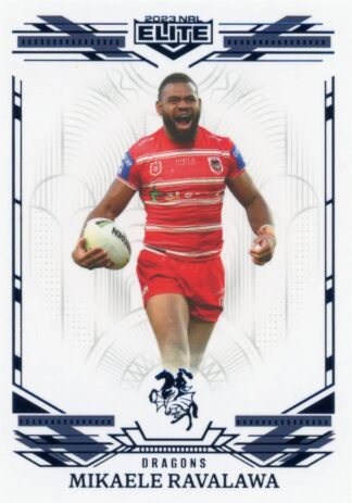 2023 NRL Elite Sapphire Mojo - MS123 Mikaele Ravalawa St George Illawarra Dragons