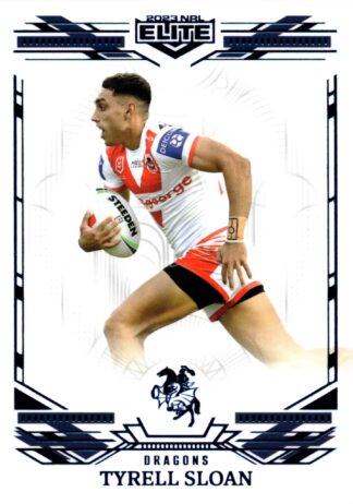 2023 NRL Elite Sapphire Mojo - MS124 Tyrell Sloan St George Illawarra Dragons