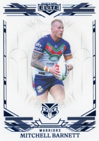 2023 NRL Elite Sapphire Mojo - MS137 Mitchell Barnett Warriors