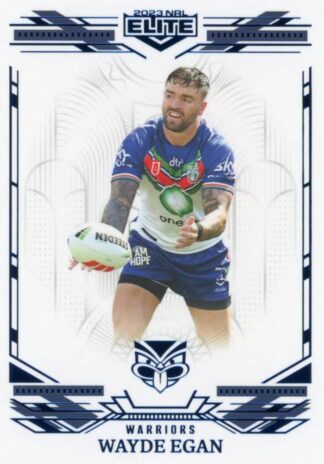 2023 NRL Elite Sapphire Mojo - MS138 Wayde Egan Warriors