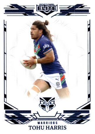 2023 NRL Elite Sapphire Mojo - MS140 Tohu Harris Warriors
