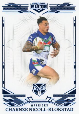2023 NRL Elite Sapphire Mojo - MS142 Charnze Nicoll-Klokstad Warriors