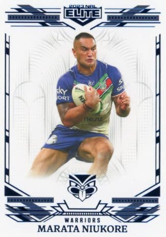 2023 NRL Elite Sapphire Mojo - MS143 Marata Niukore Warriors