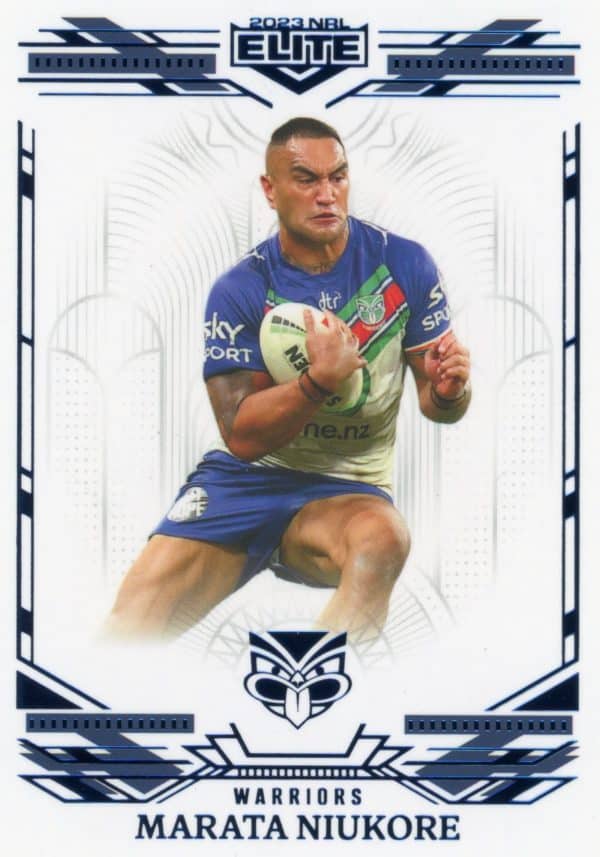 2023 NRL Elite Sapphire Mojo - MS143 Marata Niukore Warriors
