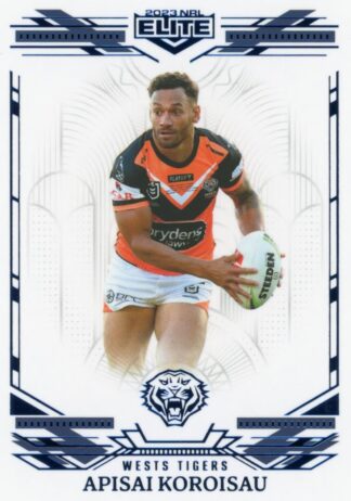 2023 NRL Elite Sapphire Mojo - MS149 Apisai Koroisau Wests Tigers