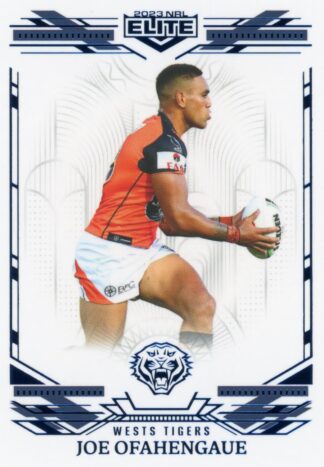 2023 NRL Elite Sapphire Mojo - MS152 Joe Ofahengaue Wests Tigers